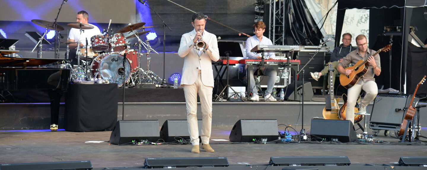 Till Brönner und seine Band. Till Brönner und seine Band.